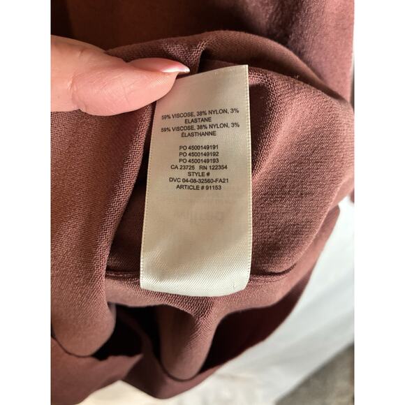 WILFRED Small Stretch Long Sleeve Keyhole Mini Cocktail Dress Going Out Sexy - Picture 5 of 7